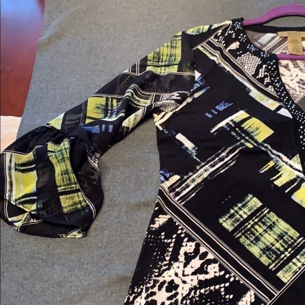 Valerie Stevens Size Small Tunic in EUC - Picture 7 of 7
